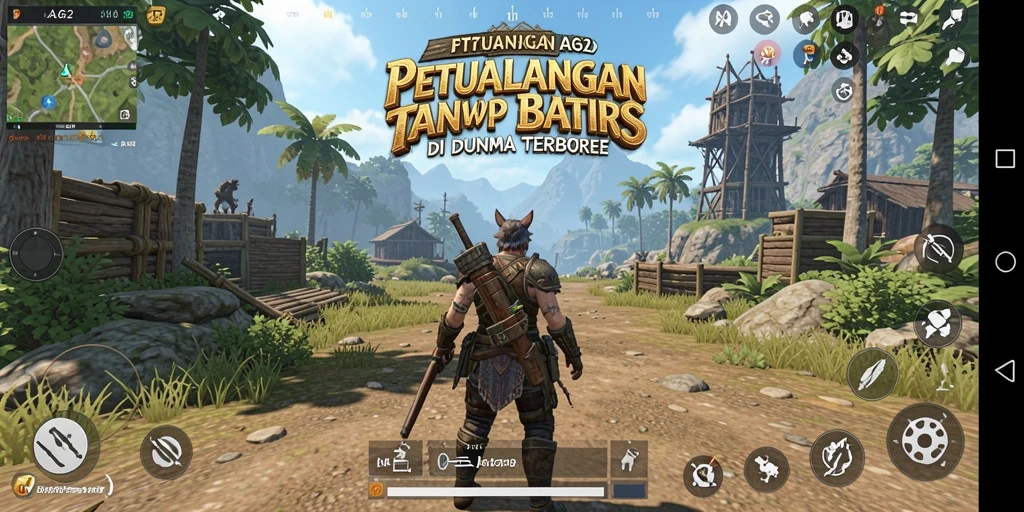 Tangkapan layar utama AA62 menampilkan aksi gameplay Open World yang mendebarkan.