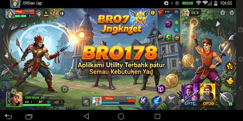 Tampilan antarmuka aplikasi BRO178 dengan fitur pengingat.