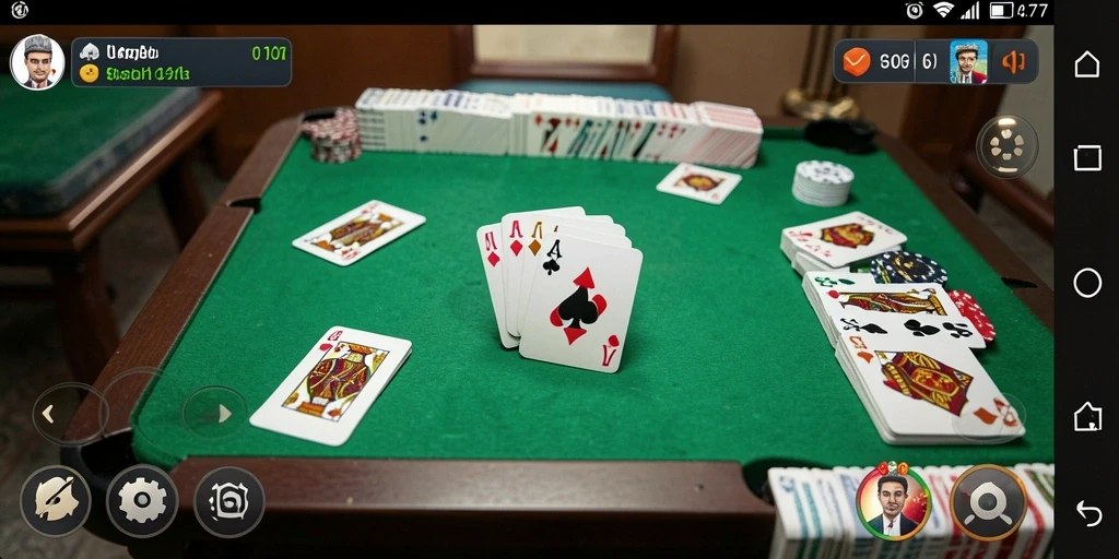 Screenshot GOGO77 menunjukkan gameplay Gaple yang mendebarkan.