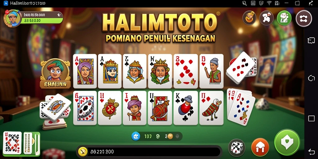 Gameplay menakjubkan dalam HALIMTOTO yang seru dan menantang.