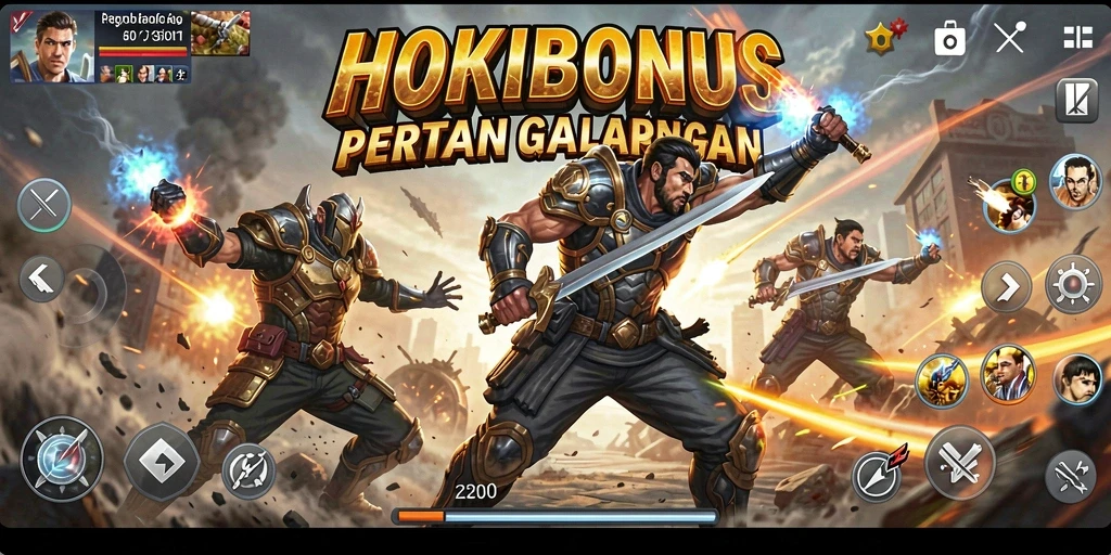 Gameplay menegangkan dari HOKIBONUS dalam aksi penuh adrenalin.