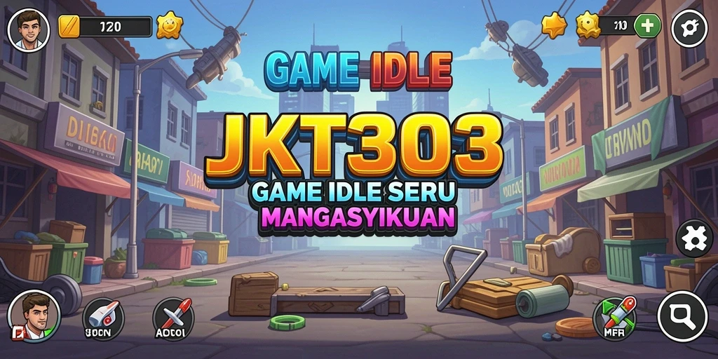 Tampilan gameplay JKT303 yang menarik dalam genre Idle.
