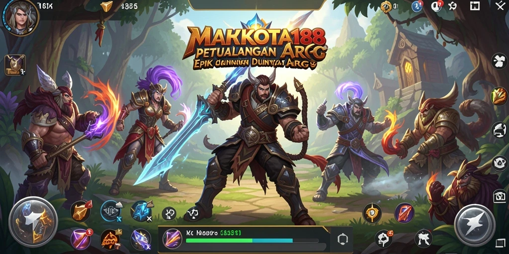 Tangkapan layar menunjukkan aksi gameplay epik dalam <strong>MAHKOTA188</strong>.