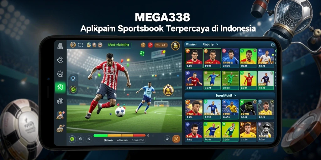 Tampilan layar utama MEGA338 dengan pilihan taruhan yang menarik.