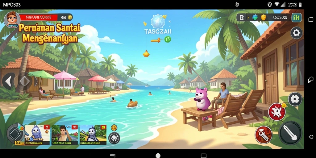 Tampilan gameplay MPO303 yang ceria dan menghibur.
