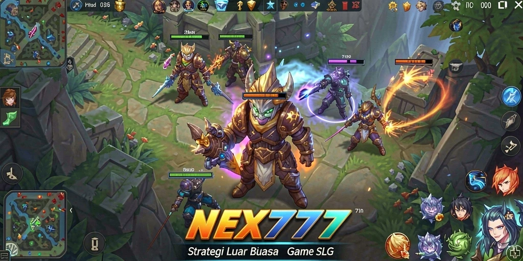 Tampilan gameplay menarik dari NEX777 yang penuh strategi.
