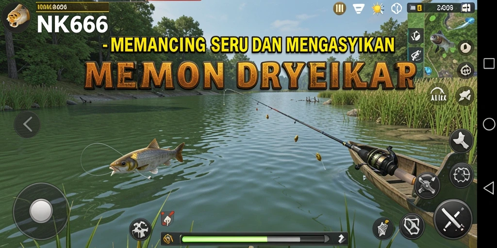 Tangkapan ikan yang menakjubkan dalam NK666.