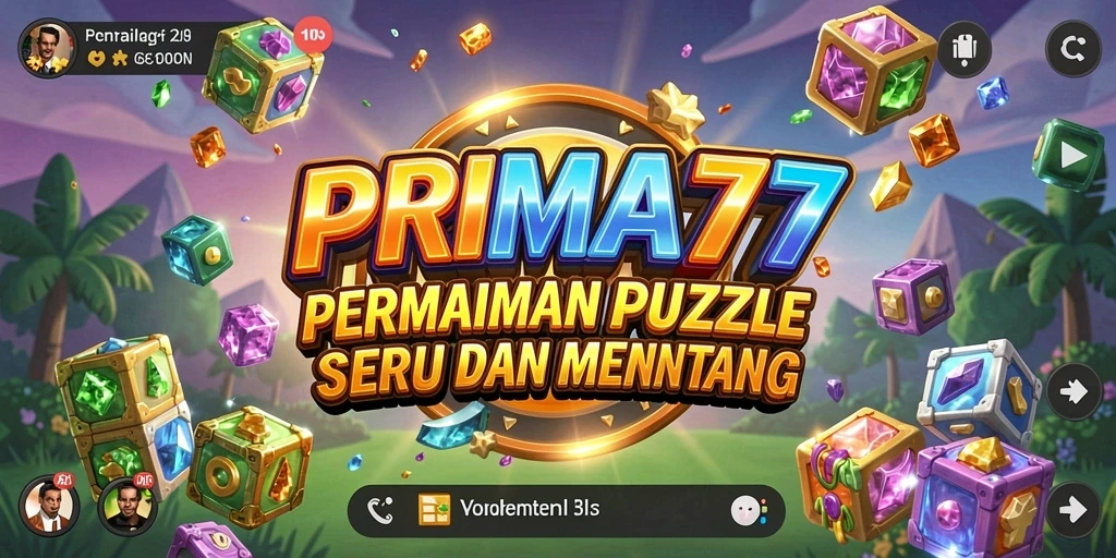 Tampilan gameplay seru PRIMA77 dengan teka-teki menantang.
