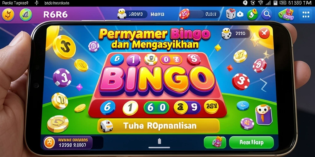 Tampilan gameplay R6R6 yang seru dan penuh warna.