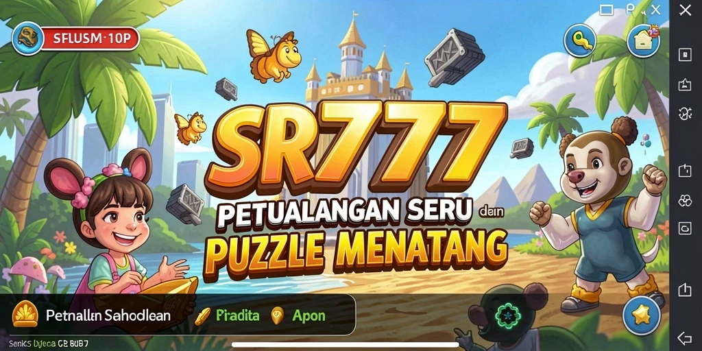 Gameplay puzzel menarik dan menantang di SR777.