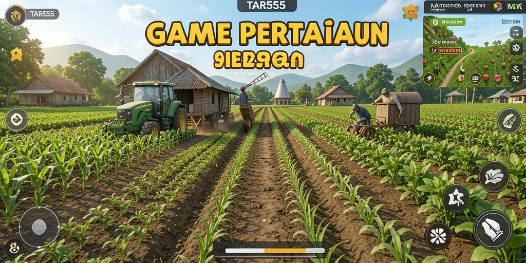 Gameplay menarik di TAR555 dengan aktivitas pertanian yang seru.