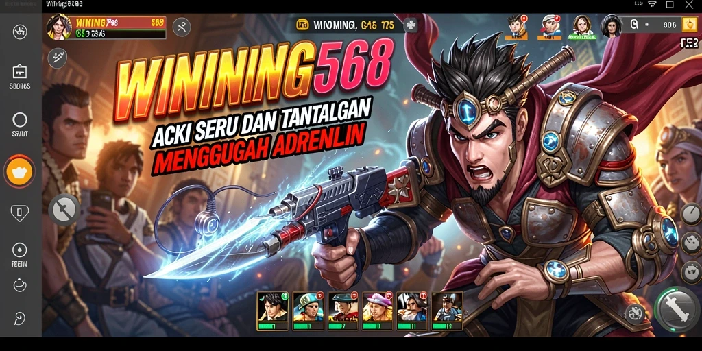 Gameplay intens dalam WINNING568 yang menantang pemain di setiap level.