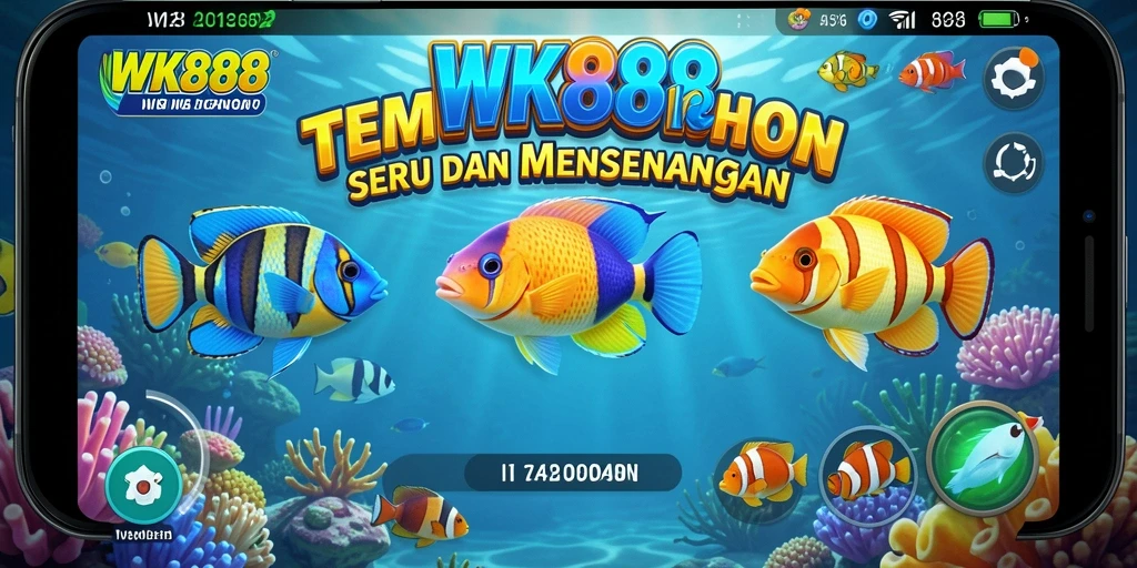 Tampilan screenshot menampilkan gameplay Tembak Ikan yang menarik.